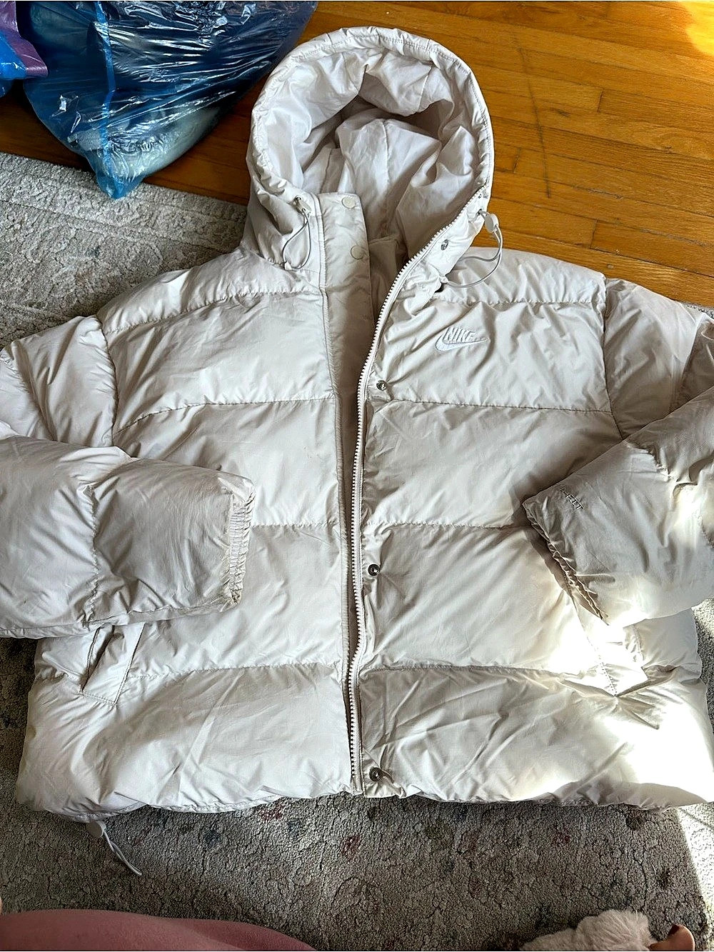Nike Therma-FIT City Series Puffer Jacket White Medium